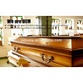 JS-IT069 good quality solid wood italy coffin